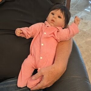 Adorable Pink Baby Doll with Outfit